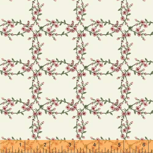 Floral Circles - Off White Floral Circles - Off White
