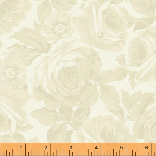 Tone-on-Tone Floral - Cream Tone-on-Tone Floral - Cream