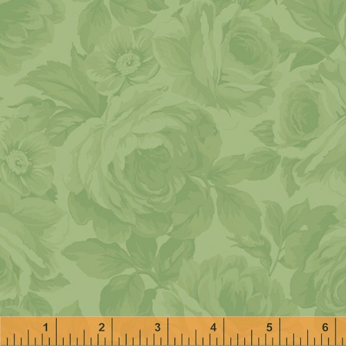 Tone-on-Tone Floral - Green Tone-on-Tone Floral - Green