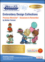 ON SALE! Floriani Embroidery Design Collection Precious MomentsŪ - Occasions to Remember + FREE SHIP - More Details ON SALE! Floriani Embroidery Design Collection Precious MomentsŪ - Occasions to Remember + FREE SHIP - More Details