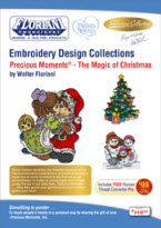 ON SALE! Floriani Design Collection Precious Moments® - The Magic of Christmas + FREE SHIPPING! - More Details ON SALE! Floriani Design Collection Precious Moments® - The Magic of Christmas + FREE SHIPPING! - More Details