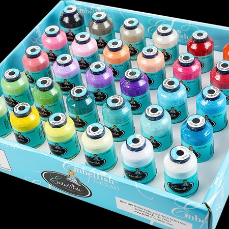 Embellish Matte Thread 30 Spool Thread Set + FREE Shipping! - More Details Embellish Matte Thread 30 Spool Thread Set + FREE Shipping! - More Details