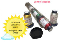 Jenny Haskins Metallic Thread Tubes - Jenny's Basics - More Details Jenny Haskins Metallic Thread Tubes - Jenny's Basics - More Details