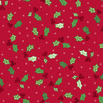Jingle all the Way - Holly & Berries Red - More Details Jingle all the Way - Holly & Berries Red - More Details