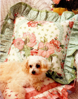 Spring Dreams Pillow - Green Spring Dreams Pillow - Green