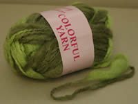 Chunky Yarn Green Chunky Yarn Green
